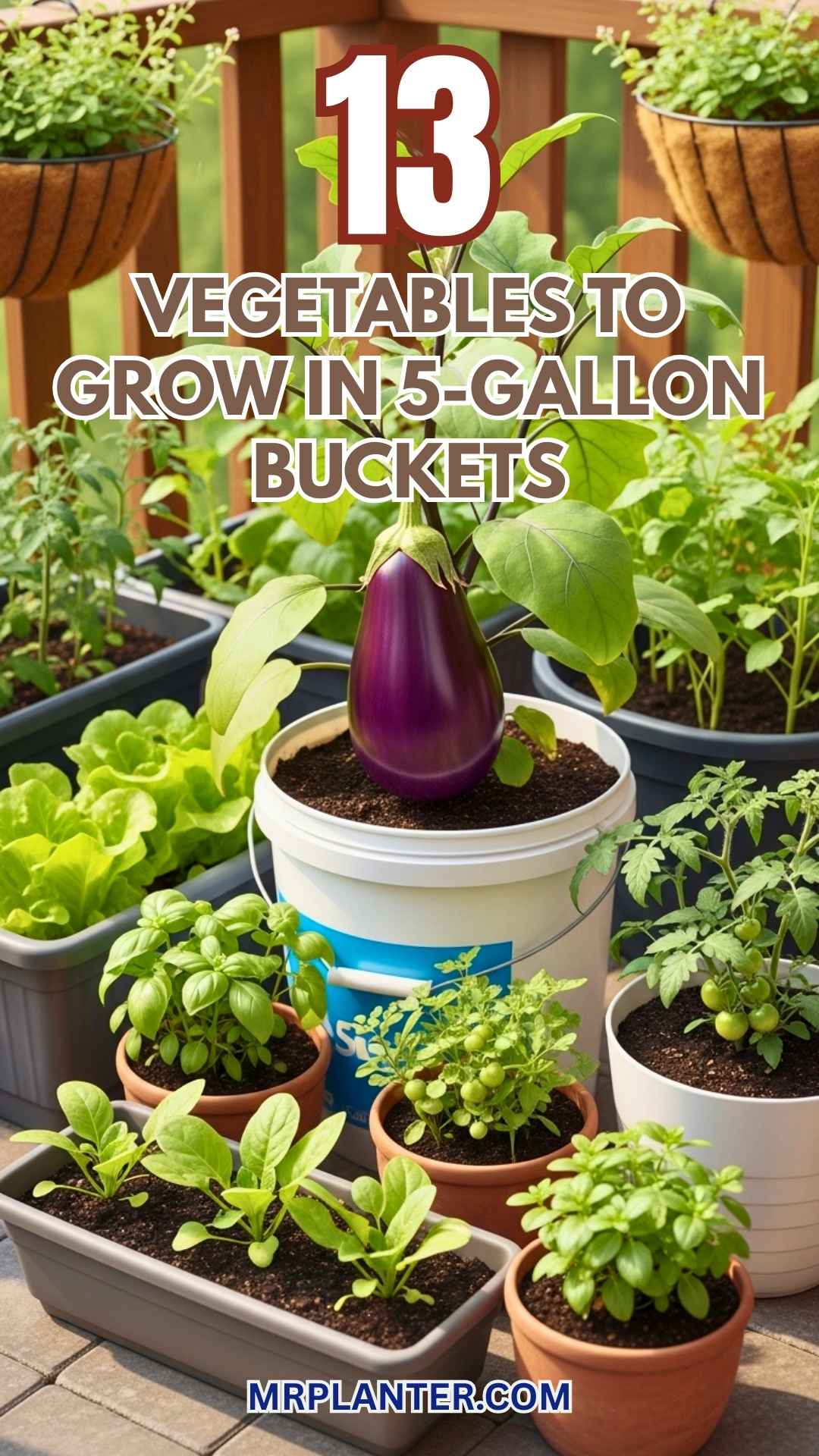 Vegetables To Grow In 5-Gallon Buckets