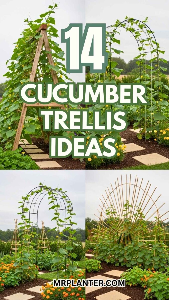Cucumber Trellis Ideas