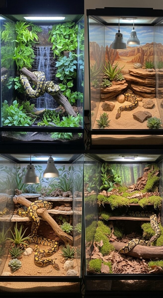 Themed Terrarium Ideas - Jungle vibe, desert chic, or woodland retreat