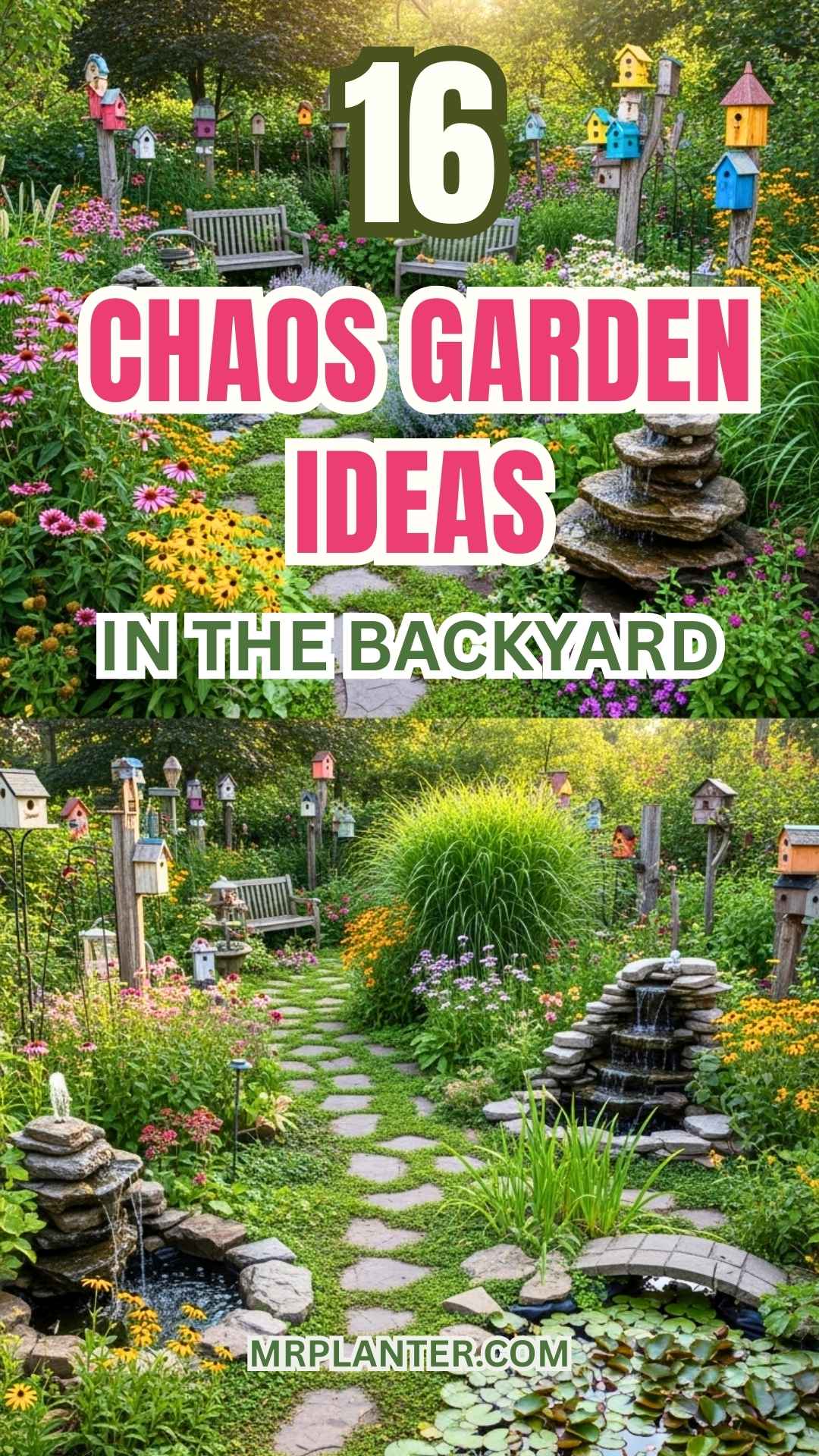 Chaos Garden Ideas in the Backyard