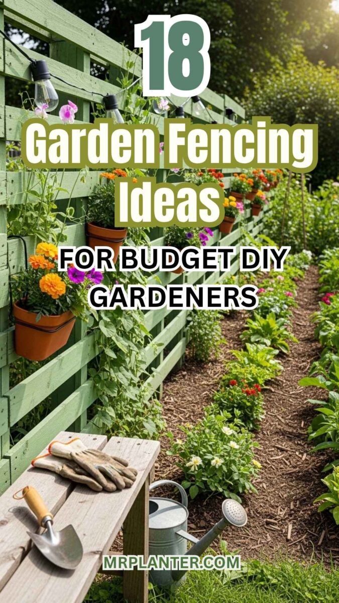 Garden Fencing Ideas for Budget DIY Gardeners