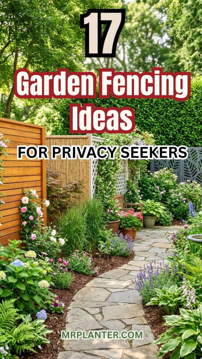 Garden Fencing Ideas for Privacy Seekers