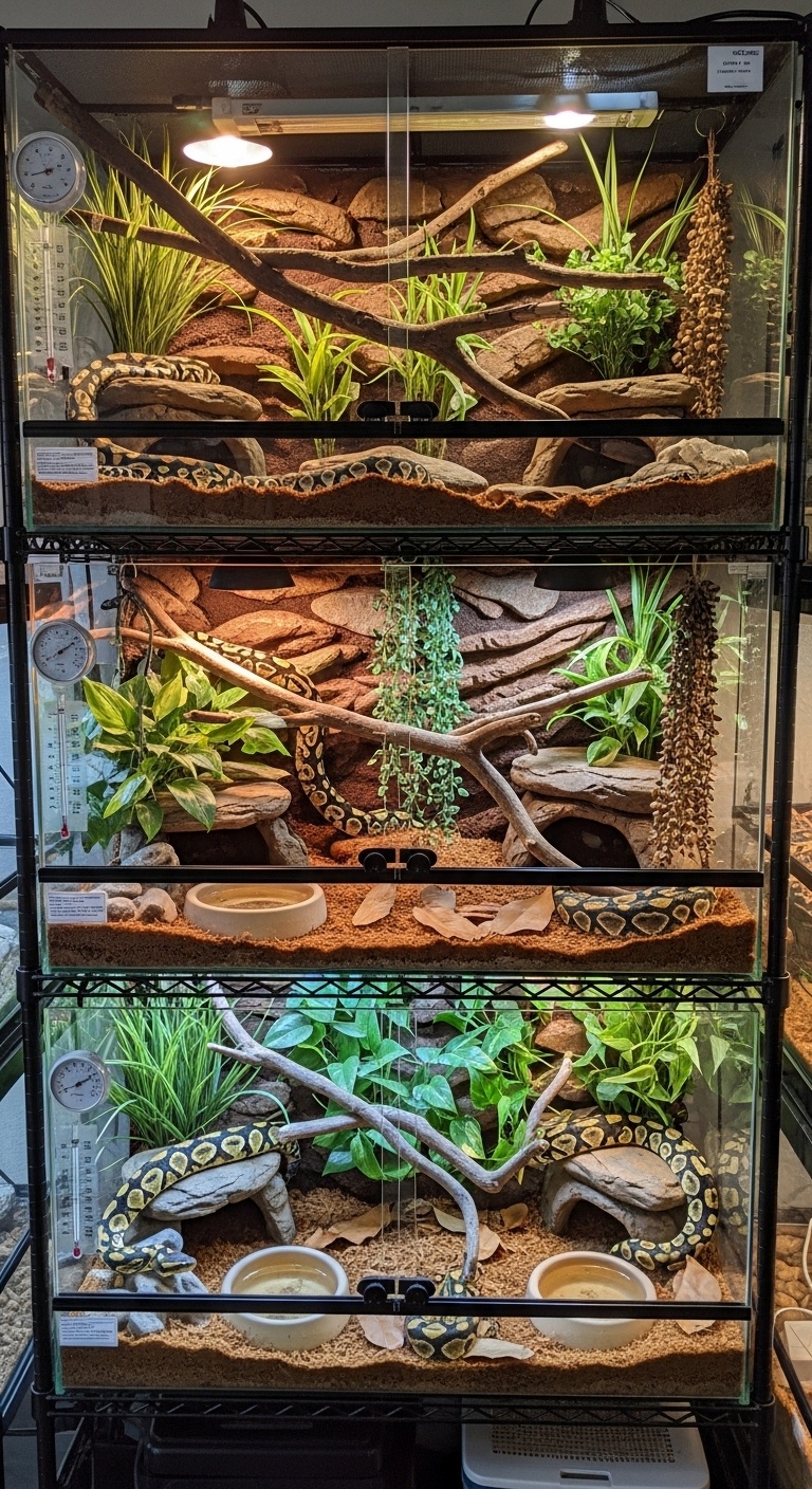 Naturalistic Backgrounds - Makes your snake feel like they never left Africa