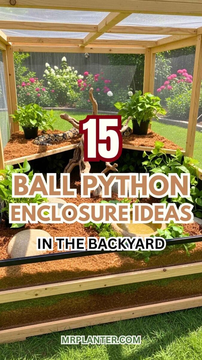 Ball Python Enclosure Ideas