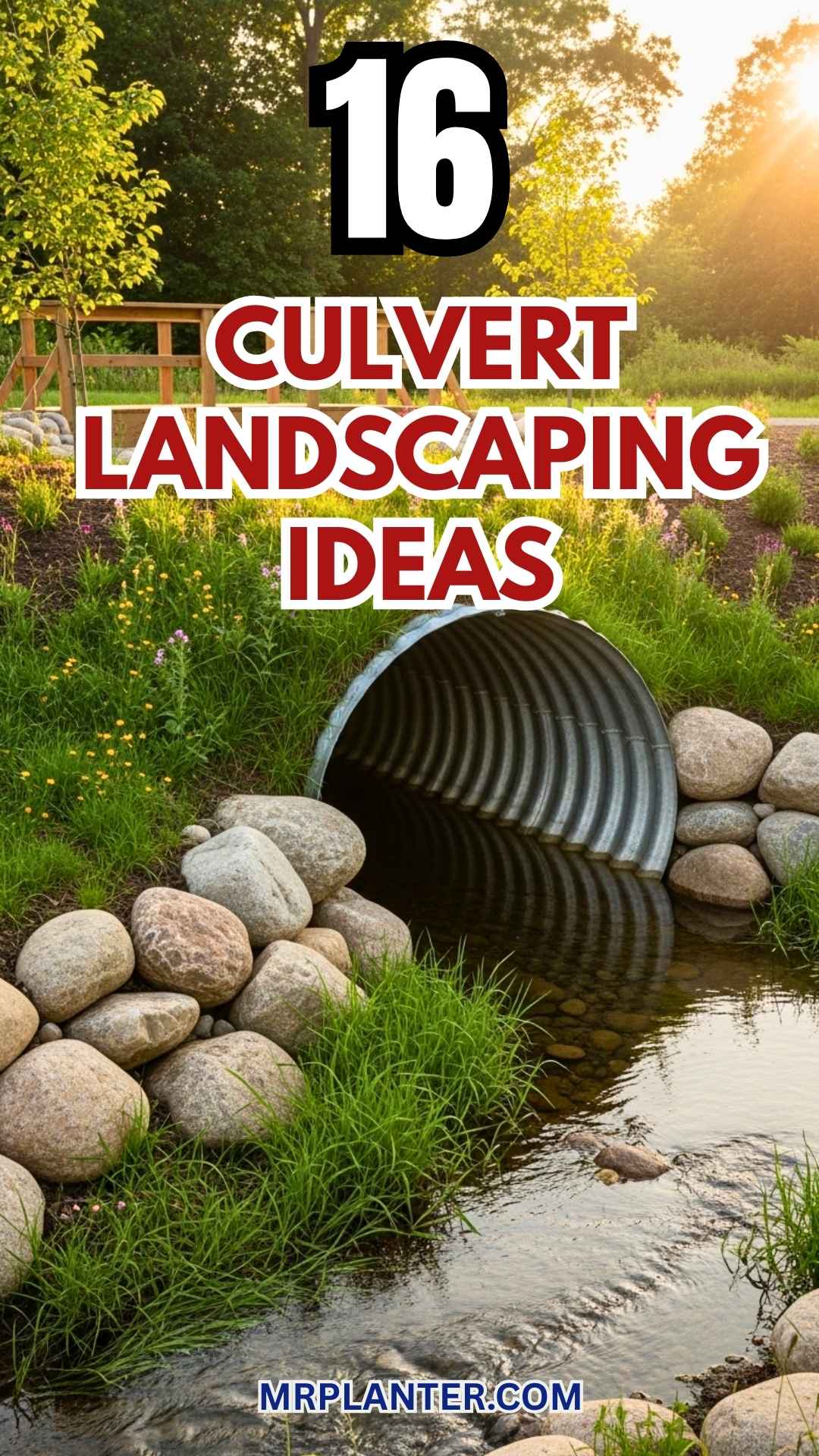 Culvert Landscaping Ideas