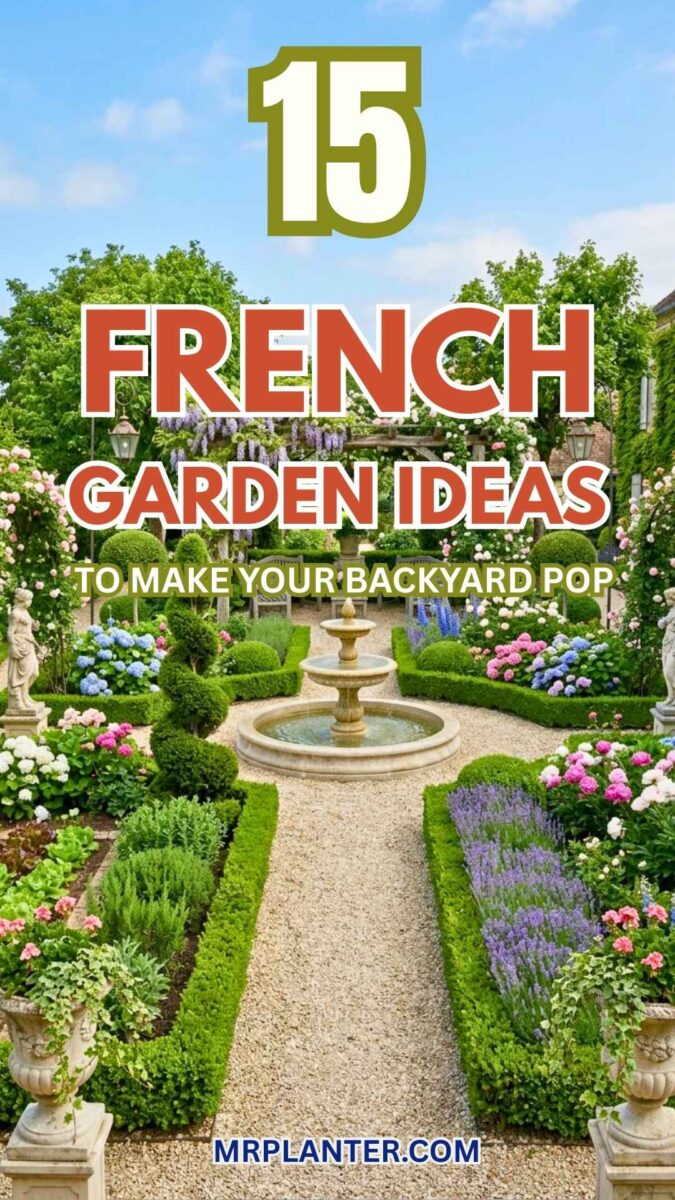 French Garden Ideas