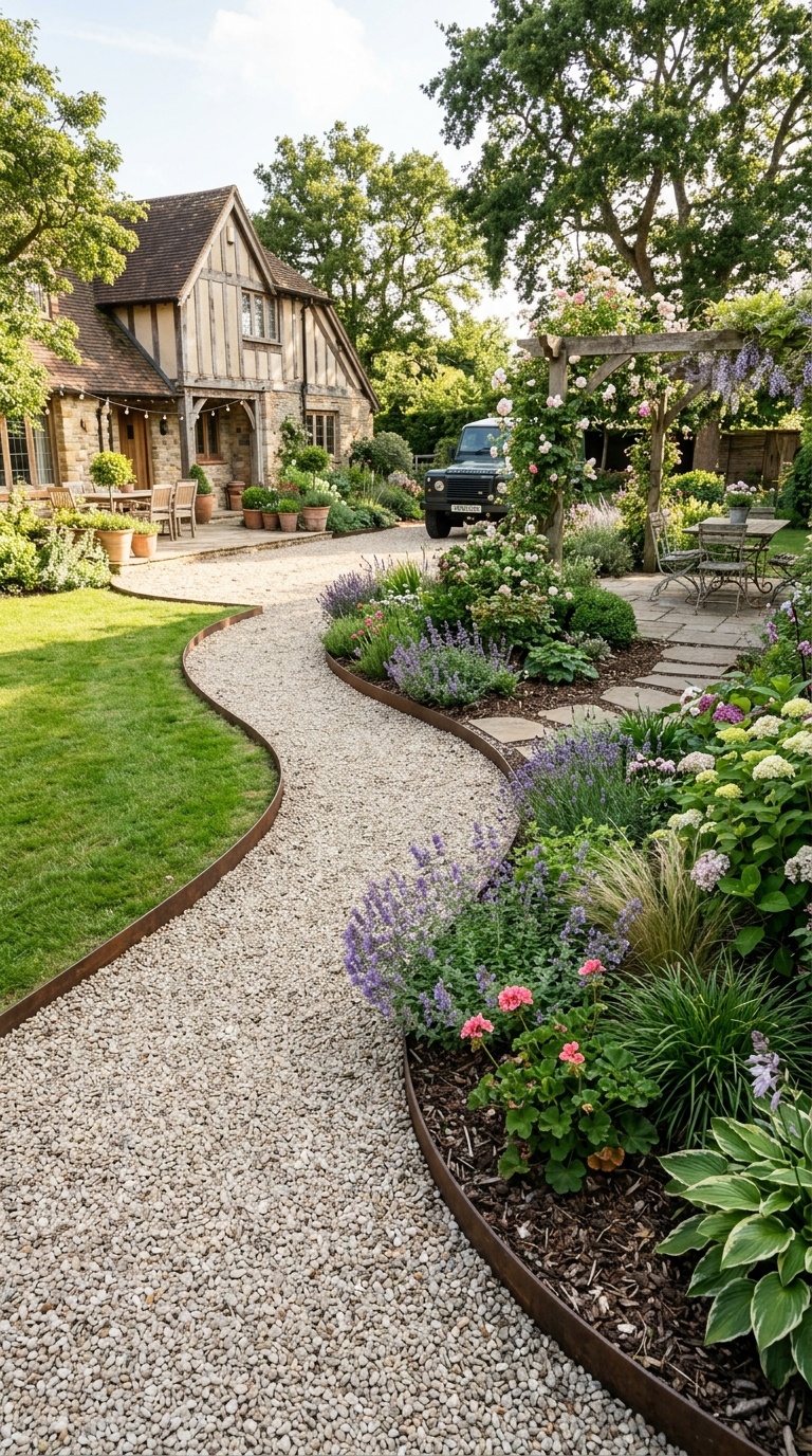 Concrete Paver Soldier Course Border
