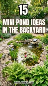 Mini Pond Ideas In The Backyard: 15 Charming Designs Mini Pond Ideas In The Backyard