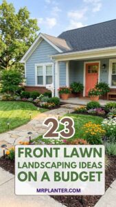 23 Front Lawn Landscaping Ideas On A Budget For Curb Appeal Front Lawn Landscaping Ideas On A Budget