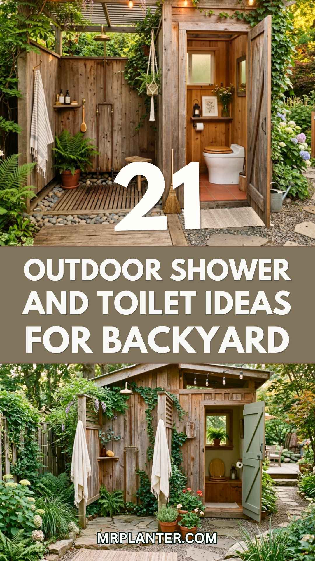 Outdoor Shower And Toilet Ideas