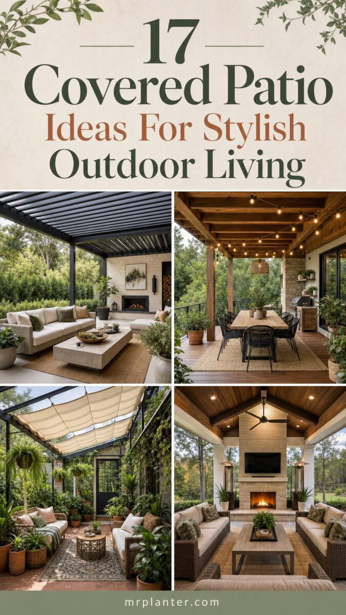 Covered patio ideas
