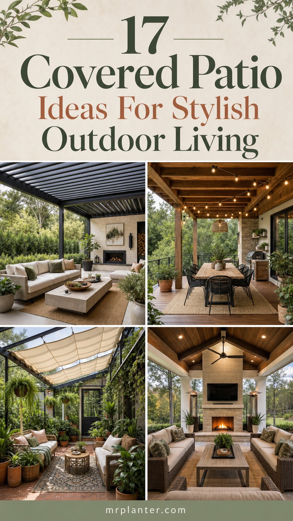 Covered Patio ideas for stylish outdoor living