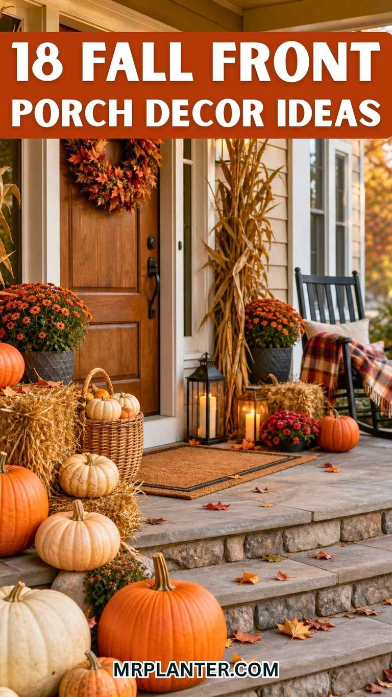Fall Front Porch Decor Ideas