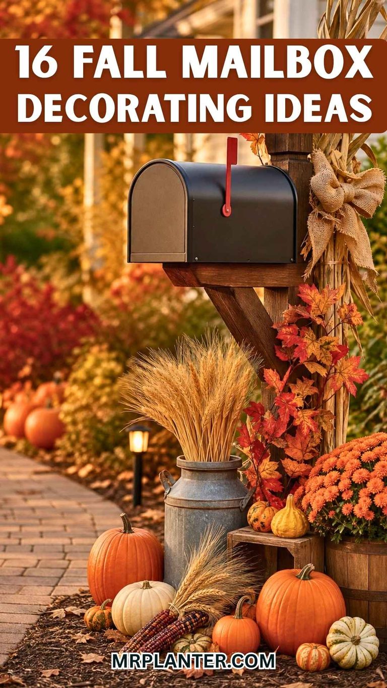 Fall Mailbox Decorating Ideas