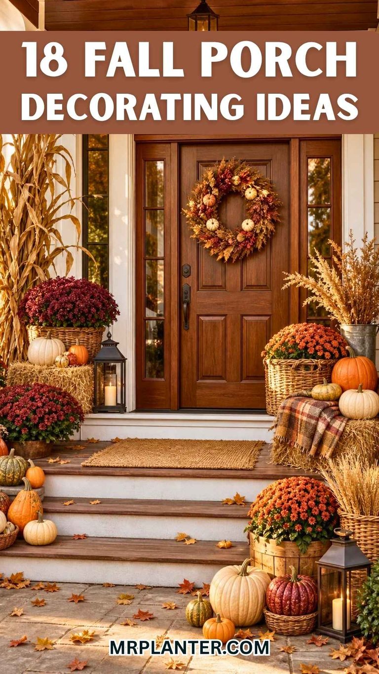 Fall Porch Decorating Ideas