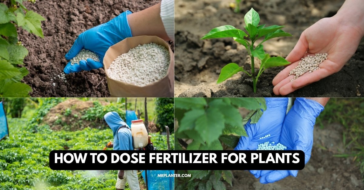 How To Dose Fertilizer For Plants