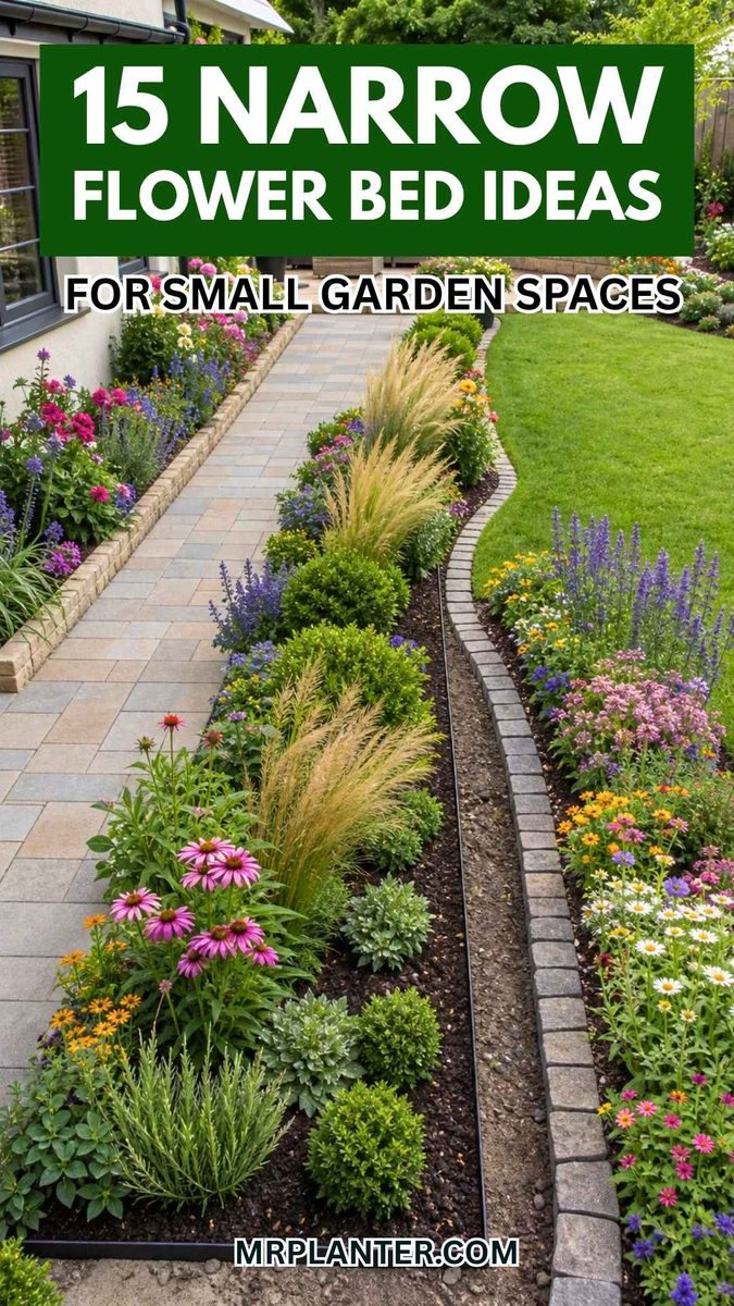 Narrow Flower Bed Ideas