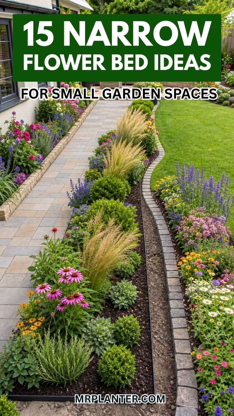 Narrow Flower Bed Ideas