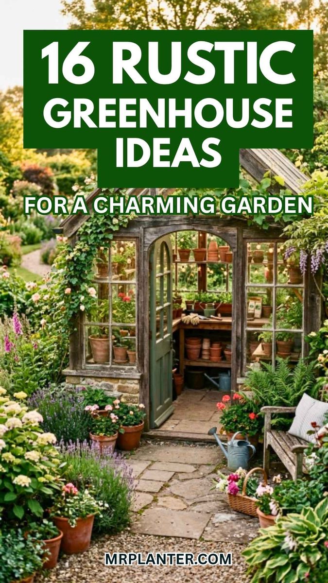 Rustic Greenhouse Ideas