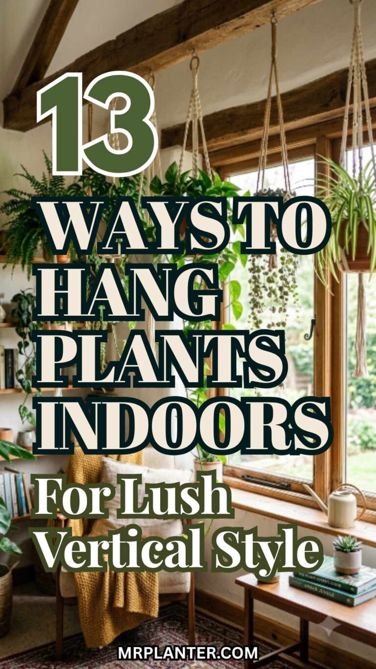 Ways To Hang Plants Indoors