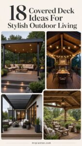 covered deck ideas