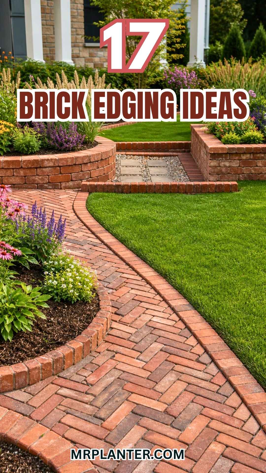 17 Brick Edging Ideas for a More Polished Garden