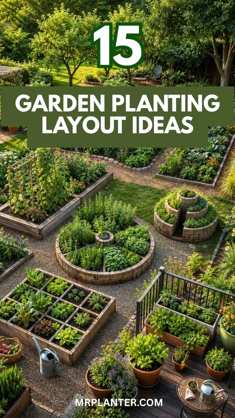 Garden Planting Layout Ideas