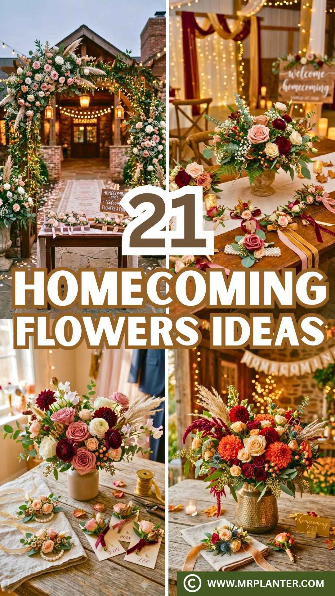 21 Homecoming Flowers Ideas for Garden Celebrations