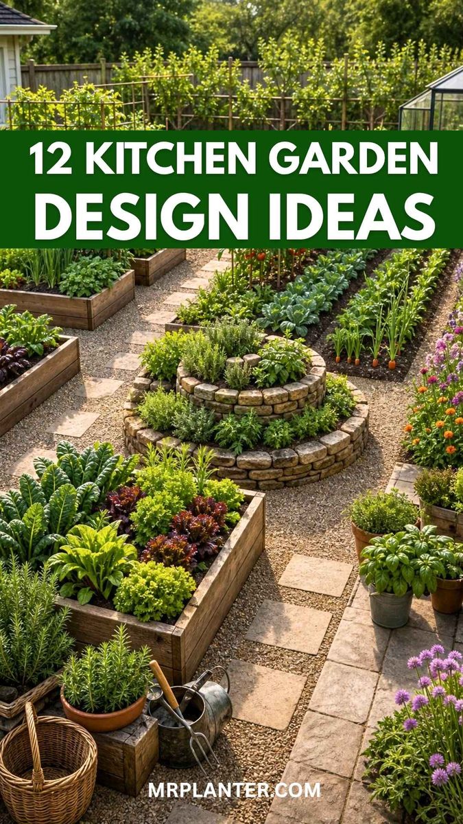Kitchen Garden Design Ideas