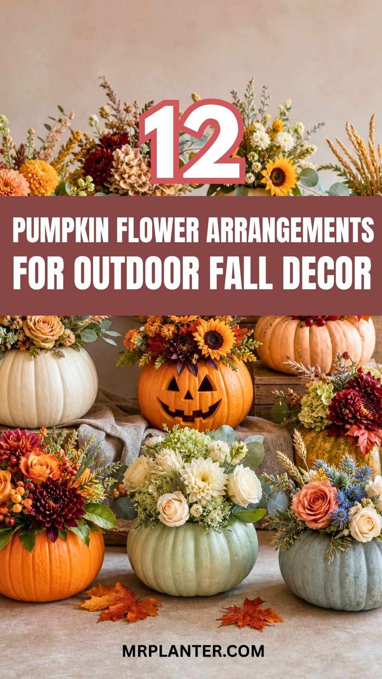 Pumpkin Flower Arrangements