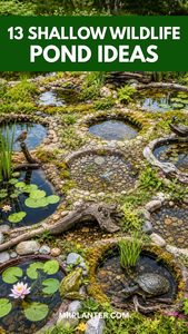 Shallow Wildlife Pond Ideas