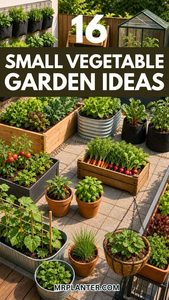 16 Small Vegetable Garden Ideas for Productive Yards Small Vegetable Garden Ideas